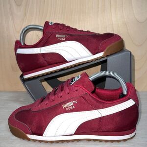 Puma Roma Basic Burgundy/White 362795-22 Youth 3.5C
